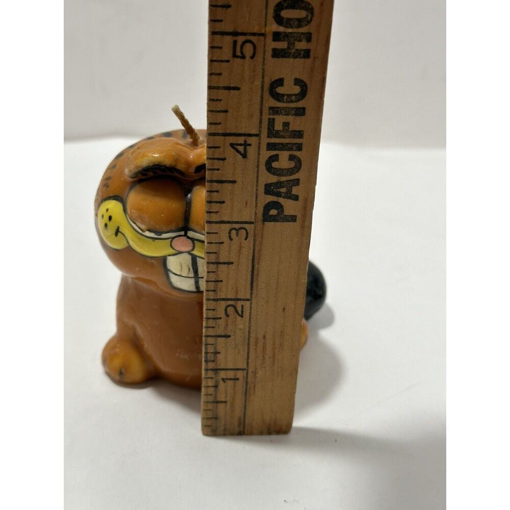 1978-1981 Garfield Unused Wax Candle 4x3” Never Lit See Pict Vintage Halloween - Picture 7 of 9
